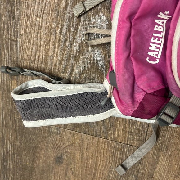 CamelBak mini mule Pink and Gray Backpack in good condition minor stains - Picture 6 of 9
